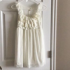 Sleeveless Babydoll top with ruffled bodice
